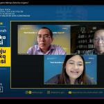 FOTO: Sesi diskusi oleh Prof. Nyarwi Ahmad, Ph.D dan Agus Sudibyo di acara Diskoma edisi ke-24, Kamis (25/09/2025).