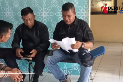 Ket. Foto para DC saat di Pos Polisi Kencandran