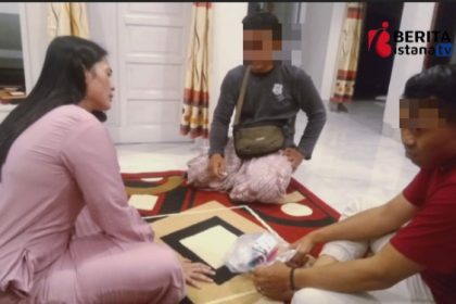 Foto istimewa Media Indonesia Maju Kanan Kaos Merah Diduga Pelaku Oknum Perwira