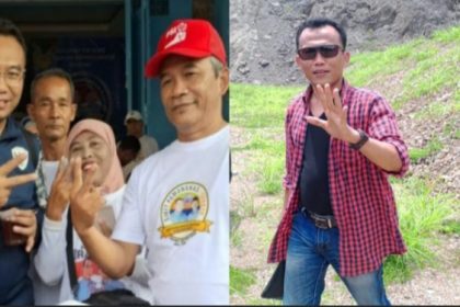 Tatag Prabawanto, mantan Sekretaris Daerag Sragen (kaos putih).Foto:Istimewa