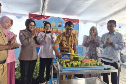 Keterangan Foto: Suasana launching (SPPG) Krikilan, Kabupaten Sragen, Senin (4/5/2026).